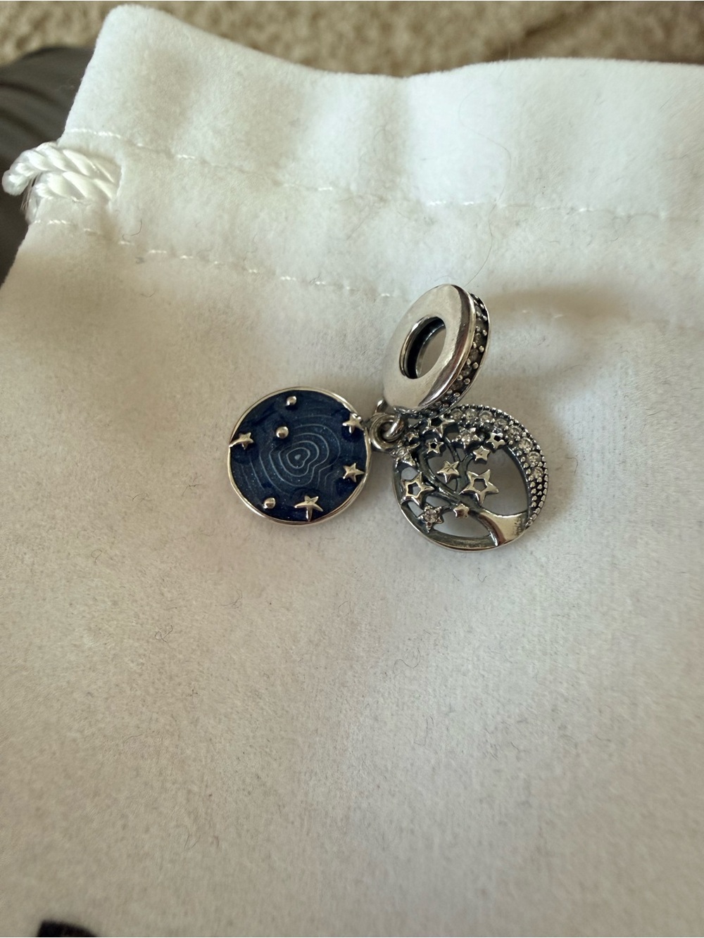 The Pandora Double Dangle Tree & Galaxy Moon
Charm - Picture 11 of 11